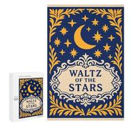 1000 PCS Puzzles Waltz of The Stars Illustration Puzzles pour Adolescents Découpe De Précision Activités Amusantes À La Maison Jeu Stimulant Et Jeux en Famille 1000 PCS
