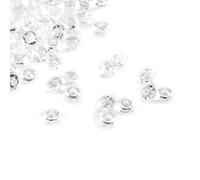 1000 Pcs/Sac 3mm Acrylique Perles Cristal Clair Acrylique perle Acrylique Diamants pour Mariage Nuptiale De Douche Vase Perles DIY Décorations(Transparent)