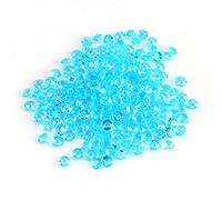 1000 Pcs/Sac 4.5mm Acrylique Perles Cristal Clair Acrylique Perle Acrylique Diamants pour Mariage Nuptiale De Douche Vase Perles DIY Décorations(Bleu)