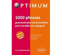 1000 phrases grammaticales contextualisées pour travailler son espagnol: Niveau B2-C1