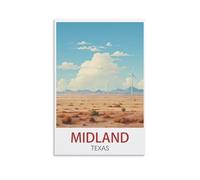 1000 Piece Classic Jigsaw Puzzle Midland Texas Challenging Puzzles, Puzzle Game for The Whole for Women, Gifts for Men, Theme 38x52cm