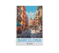 1000 Piece Jigsaw Puzzle，Barcelona Spain，Adults Children Paper Toy Educational Game（26x38cm）-FW26