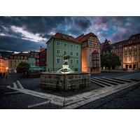 1000 Piece Jigsaw Puzzle Educational Puzzle Family Game Gift for Adults and Kids Czech Republic (38x52cm)