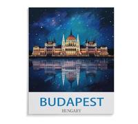 1000 Piece Jigsaw Puzzle for Adults，Budapest Hungary，Paper Puzzle - for Adults Teens Educational Toys Gifts（50x70cm）-I3