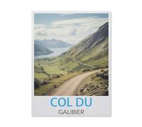 1000 Piece Jigsaw Puzzle for Adults，Col du Galibier，Paper Puzzle - for Adults Teens Educational Toys Gifts（50x70cm）-FN1