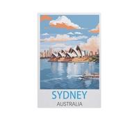 1000 Piece Jigsaw Puzzle for Adults，Sydney Australia，Paper Puzzle - for Adults Teens Educational Toys Gifts（38x52cm）-FS41