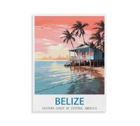 1000 Piece Jigsaw Puzzles for Adults，Belize Eastern Coast of Central America，Classic Puzzle Difficult Puzzle Fun Creative DIY Toys Gifts for Girls and Boys, Family Games（26x38cm）-U82