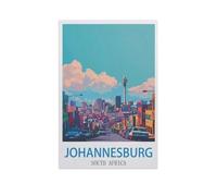 1000 Piece Jigsaw Puzzles for Adults，Johannesburg South Africa，Classic Puzzle Difficult Puzzle Fun Creative DIY Toys Gifts for Girls and Boys, Family Games（26x38cm）-GA8