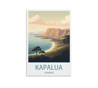 1000 Piece Jigsaw Puzzles for Adults，Kapalua Hawaii Posters 1000 Piece Puzzle Classic Educational Games Beautiful Decoration Puzzle 38x26cm