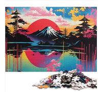 1000 Piece Jigsaw Puzzles for Adults Kids Gorgeous Scenery Puzzle for Adults Wooden Puzzles Suitable for Adults and Children Over 12 Years Old Games Toys Gift （50x75cm）