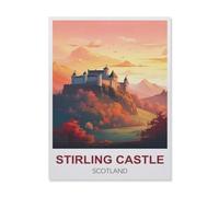 1000 Piece Jigsaw Puzzles for Adults，Stirling Castle Scotland，Classic Puzzle Difficult Puzzle Fun Creative DIY Toys Gifts for Girls and Boys, Family Games（38x52cm）-FE28