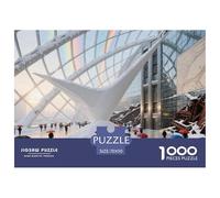 1000 Pièce Landmarks de la Ville Jeu Éducatif Jardin du Palais de Versailles Puzzle Adulte Défi Jouets Puzzle Difficile Activité Familiale Parfaite Adultes Et Enfants Dès 14 Ans 70x50cm/1000pcs