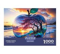 1000 Pièce Monde de Cristal Jeu Éducatif Monde de Cristal Puzzle Adulte Cadeau Stimulant Puzzle Difficile Activité Familiale Parfaite Adultes Et Enfants Dès 14 Ans 70x50cm/1000pcs