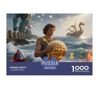 1000 Pièce Mythes et Contes de fées Puzzle Familial Mythes et Contes de fées Puzzle Adulte Défi Jouets Puzzle Difficile Activité Familiale Parfaite Adultes Et Enfants Dès 14 Ans 70x50cm/1000pcs