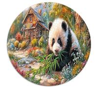 1000 Piece Panda géant Jigsaw Puzzle Jeux D'intelligence Le trésor National de la Chine Puzzle Jouet Éduchatif Divertissement Créatif Aux Adultes Et Enfants 1000pcs (67.5x67.5cm)