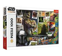 Puzzle 1000 pièces : Star Wars The Mandalorian - Collection Grogu Trefl G