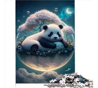 1000 Piece Puzzles for Adults Majestic Panda Bear Puzzle | Puzzles Premium Cardboard Suitable for Adults and Children 12 and up for Grownups & Families （26x38cm）
