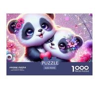 1000 PiècePanda Décoration PuzzleNational Treasure-level Cute And Adorable Creature Puzzles Pour Adultes Avec Adultes 12 Ans Et Plus Puzzle Jeu Éducatif Le Défi Est Difficile Cadeaux Décoration Maison