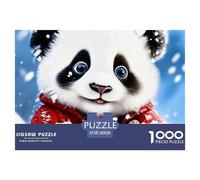 1000 PiècePanda Décoration PuzzleNational Treasure-level Cute And Adorable Creature Puzzles Pour Adultes Avec Adultes 12 Ans Et Plus Brainteasing Le Défi Est Difficile Décoration Maison38x26cm/1000pcs
