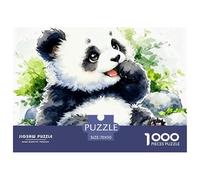 1000 PiècePanda Jigsaws PiècesNational Treasure-level Cute And Adorable Creature Puzzles Pour Adultes Avec Adultes 12 Ans Et Plus Puzzle Jeu Éducatif Le Défi Est Difficile Cadeaux Décoration Maison70x