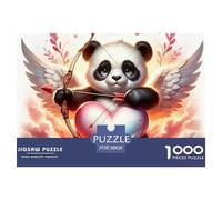 1000 PiècePanda Pièce JigsawNational Treasure-Level Cute and Adorable Creature Puzzles pour Adultes avec Adultes 12 Ans Et Plus Jeu Difficile Le Défi Est Difficile Décoration Maison38x26cm/1000pcs