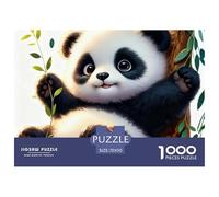 1000 PiècePanda Pièce JigsawNational Treasure-Level Cute and Adorable Creature Puzzles pour Adultes avec Adultes 12 Ans Et Plus Brainteasing Le Défi Est Difficile Décoration Maison70x50cm/1000pcs