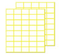 1000 Pièces, 20 x 13 mm, Étiquette Autocollantes Papier Blanc (Étiquettes de Prix)