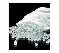 1000 pièces/2000 pièces de diamètre 1 mm à 11 mm petites billes de verre transparentes de haute précision for expériences en laboratoire(3.5mm 2000pcs)