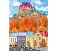 1000 Pièces Adulte Automne Rues Art Jigsaw Puzzles,Jeu D'Adresse pour Toute La Famille,Adulte Soulagement du Stress Peinture Puzzle Décor Mural,Puzzles Impossible,Puzzle 1000 Pièces