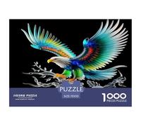 1000 Pièces Aigle Puzzles Divertissement Créatif Activités Familiales Stimulantes bêtes féroces Casse-tête Qualité Premium pour Adultes 70x50cm/1000pcs
