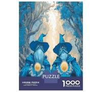 1000 Pièces Ancien Sorcier Puzzles Divertissement Créatif Pièces Parfaitement Assorties Le Monde Sorcier Casse-tête Qualité Premium pour Adultes 52x38cm/1000pcs