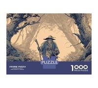 1000 Pièces Ancien Sorcier Puzzles Divertissement Créatif Pièces Parfaitement Assorties Le Monde Sorcier Puzzles Classiques Qualité Premium pour Adultes 52x38cm/1000pcs