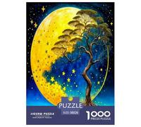 1000 Pièces Arbre de Vie Papier Puzzle Jeu De Puzzle Pièces Parfaitement Assorties Plantes sacrées Casse-tête Qualité Premium pour Adultes Et Enfants 38x26cm/1000pcs
