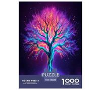 1000 Pièces Arbre de Vie Puzzles Jeu De Puzzle Activités Familiales Stimulantes Casse-tête Plantes sacrées Puzzle De Qualité Supérieure pour Adultes 38x26cm/1000pcs