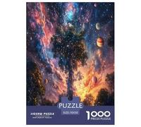 1000 Pièces Arbre de Vie Puzzles Jeu De Puzzle Activités Familiales Stimulantes Plantes sacrées Puzzles Classiques Qualité Premium pour Adultes 70x50cm/1000pcs