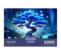 1000 Pièces Arbre de Vie Puzzles Jeu De Puzzle Activités Familiales Stimulantes Qualité Premium Plantes sacrées Puzzle De Qualité Supérieure pour Adultes 52x38cm/1000pcs