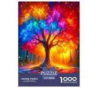 1000 Pièces Arbre de Vie Puzzles Jeu De Société Adulte Activités Familiales Stimulantes Plantes sacrées Casse-tête Qualité Premium pour Adultes Et Enfants 38x26cm/1000pcs