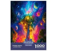 1000 Pièces Arbre de Vie Puzzles Jeu De Société Adulte Activités Familiales Stimulantes Qualité Premium Plantes sacrées Puzzle De Qualité Supérieure pour Adultes 70x50cm/1000pcs