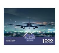 1000 Pièces Avion Puzzles Divertissement Créatif Pièces Parfaitement Assorties Interstellar Travel Casse-tête Qualité Premium pour Adultes 70x50cm/1000pcs