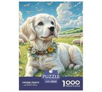 1000 Pièces Beagle Puzzles Jeu De Puzzle Activités Familiales Stimulantes Casse-tête Chien Puzzle De Qualité Supérieure pour Adultes 38x26cm/1000pcs