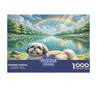 1000 Pièces Berger mioritique roumain Puzzles Jeu De Société Adulte Activités Familiales Stimulantes Cute Animaux Casse-tête Qualité Premium pour Adultes 38x26cm/1000pcs