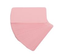 1000 Pièces Cartes Vierges en Papier pour Mots, Lot, Rose