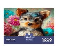 1000 Pièces Casse-tête Chihuahua - Chien de Compagnie Mignon Casse-tête Classique Décoration Adultes Enfants 70x50cm/1000pcs