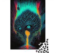 1000 pièces d'arts sombres pour adultes Puzzles difficiles pour adultes Puzzles amusants pour les familles 1000 pièces (38x26 cm)