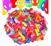 1000 pièces de bombes à eau, set de ballons d'eau, ballons d'eau, bombes à eau colorées mélangées, pack géant