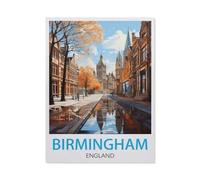 1000 Pièces De Casse-tête Drôles，Birmingham, Angleterre，Adultes Puzzle en Bois Image, Jouets Décontractés Très Difficiles pour Adultes Et Adolescents（75x50cm）-U80