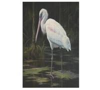 1000 Pièces De Puzzle Cigogne Puzzles Jeu Cadeaux d'anniversaire Décoratif pour Adultes Et Adolescents 78×53cm