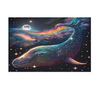 1000 Pièces De Puzzle Esprit Arc-en-Ciel Puzzles Jeu Cadeaux d'anniversaire Décoratif pour Adultes Et Adolescents （75×50cm）
