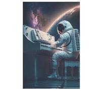 1000 Pièces De Puzzle Piano in Space Puzzle Jeu Cadeaux d'anniversaire Puzzles Puzzle Décoratif pour Adultes Et Adolescents （78×53cm）