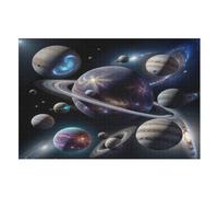 1000 Pièces De Puzzle planète Puzzle Jeu Cadeaux d'anniversaire Puzzles Puzzle Décoratif pour Adultes Et Adolescents （75×50cm）